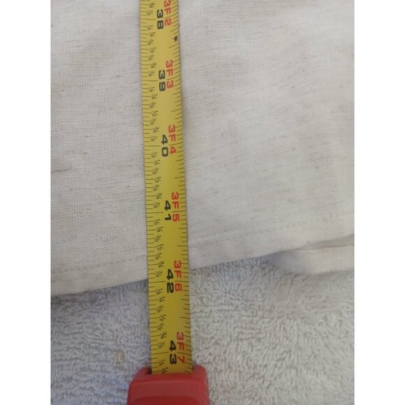 Mlle Gabrille Women's Button Front Shirt Dress Size 2X Cream Belt Collared Boho - Picture 13 of 16